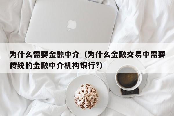 为什么需要金融中介（为什么金融交易中需要传统的金融中介机构银行?）